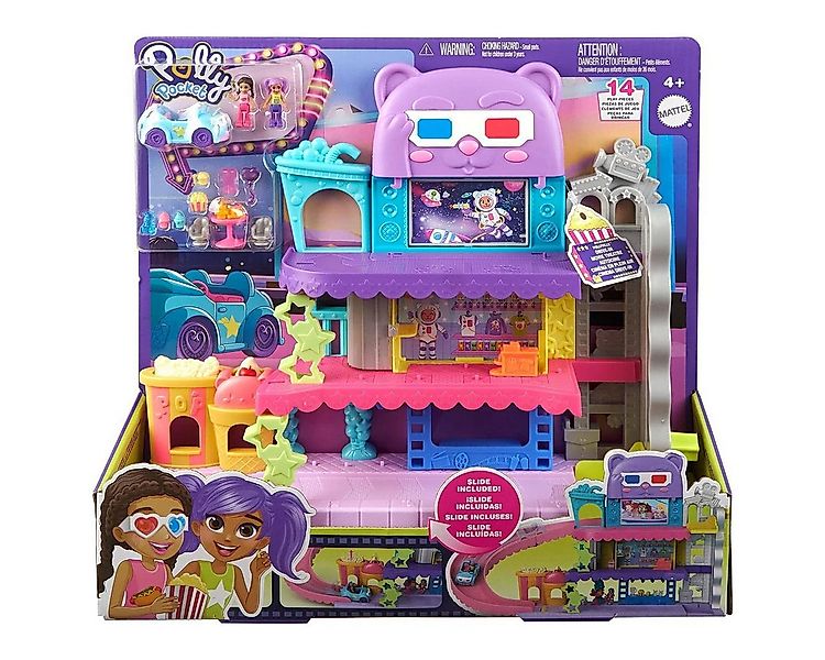 Mattel® Spielwelt Mattel HNT86 - Polly Pocket - Drive-In Autokino günstig online kaufen
