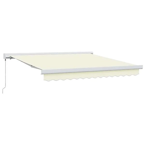 vidaXL Einziehbare Markise Creme 300 x 250 cm Stoff und Metall 3329915 günstig online kaufen