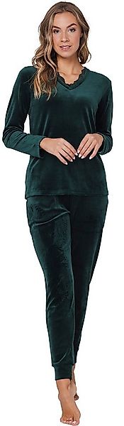 Pastunette Schlafanzug Damen Nikki Pyjama (2 tlg) Modisches Design günstig online kaufen