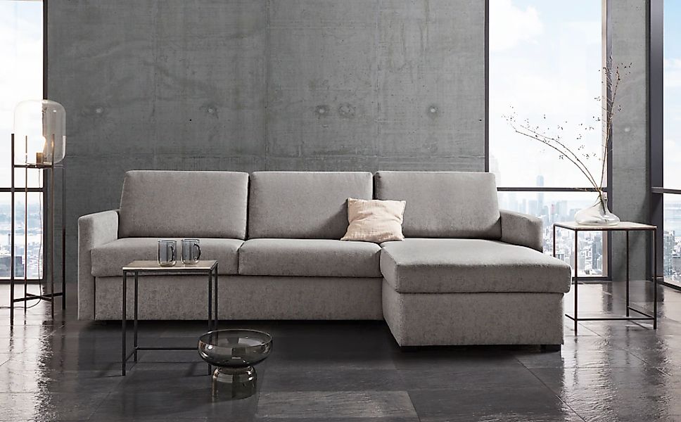 Home affaire Schlafsofa "GOLDPOINT Ecksofa 264 cm, Liegefläche (140/200cm), günstig online kaufen