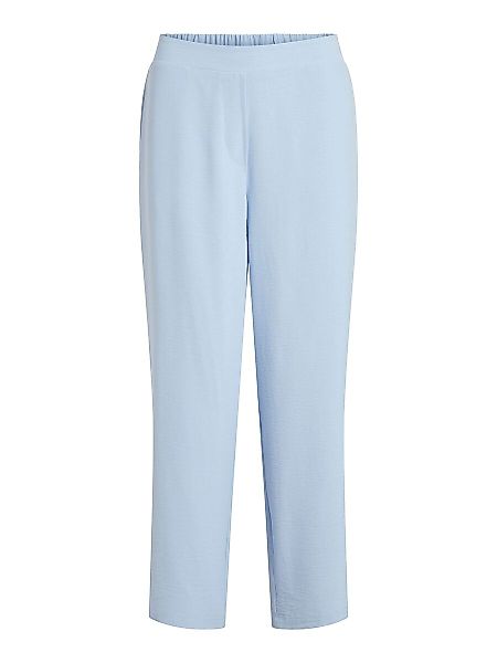 VILA Regular Waist – Straight Fit Hose Damen Blau günstig online kaufen