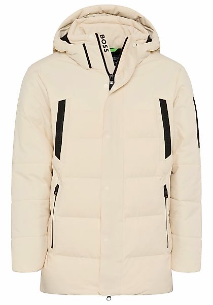 BOSS GREEN Daunenjacke "OW Block-X Parka" mit Kapuze Stehkragen, Regular, a günstig online kaufen