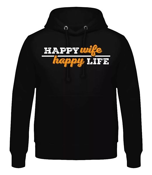 Happy Wife Happy Life · Männer Hoodie günstig online kaufen