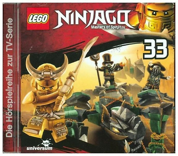 Leonine Hörspiel LEGO Ninjago, Masters of Spinjitzu. Tl.33, 1 Audio-CD günstig online kaufen