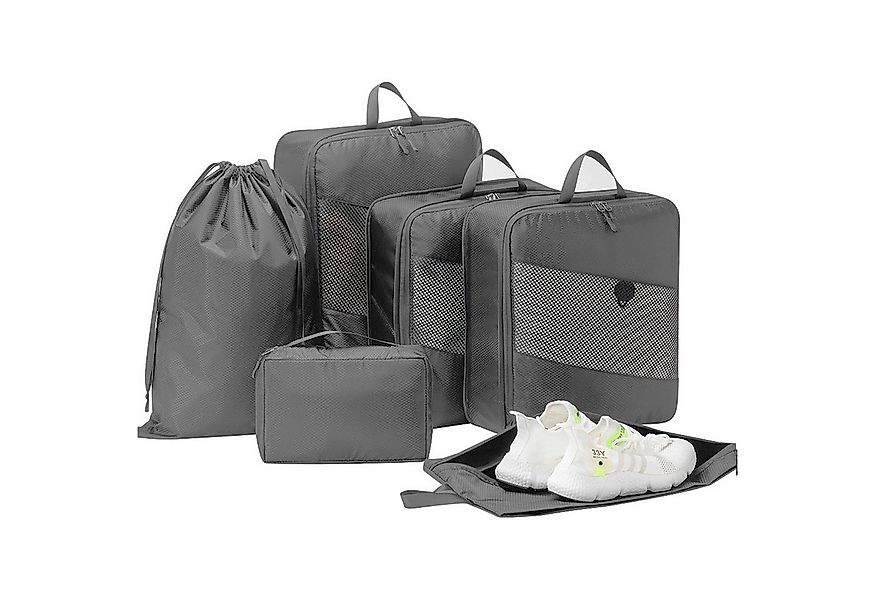 CALIYO Kofferorganizer Compression Packing Cubes Set für mehr Platz im Koff günstig online kaufen