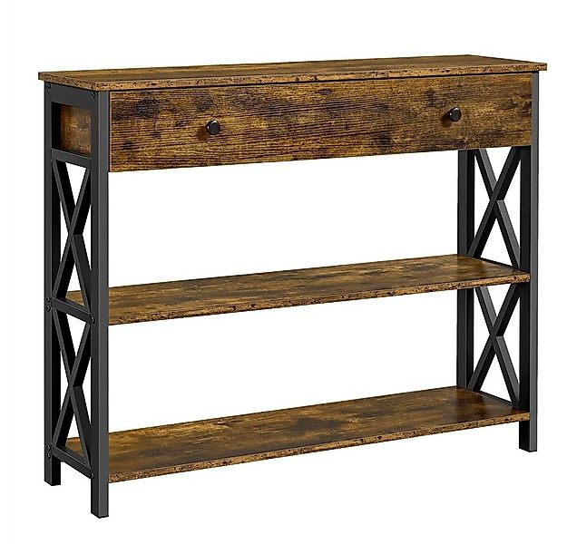 Yaheetech Konsolentisch, Flurtisch Eingangtisch Sideboard X-förmiger Rahmen günstig online kaufen