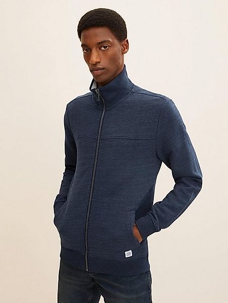 TOM TAILOR Sweatshirt Sweatjacke mit Stehkragen günstig online kaufen