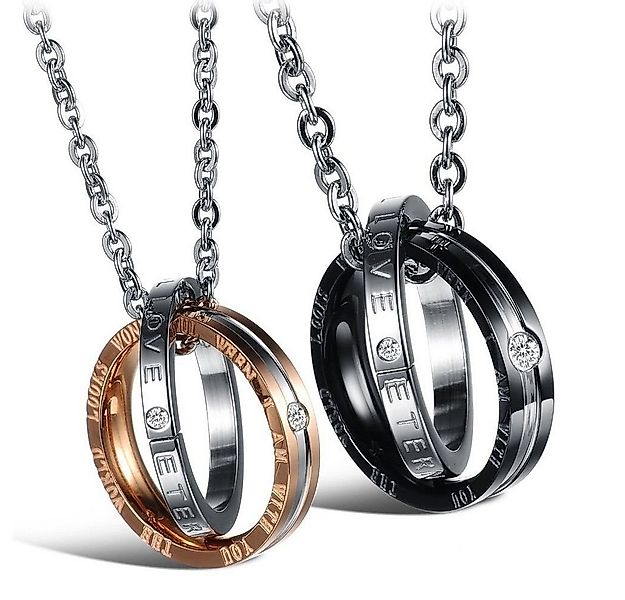 Kim Johanson Schmuckset Zeitlose Liebe (Set, 4-tlg), mit Zirkonia, Partnerk günstig online kaufen