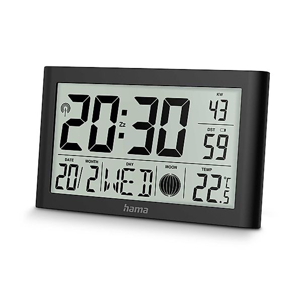 Hama Funkwanduhr Digitale Funkuhr "Martinique ", günstig online kaufen