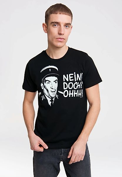 LOGOSHIRT T-Shirt "Gendarme von St. Tropez - Nein Doch Ooh" mit Louis de Fu günstig online kaufen
