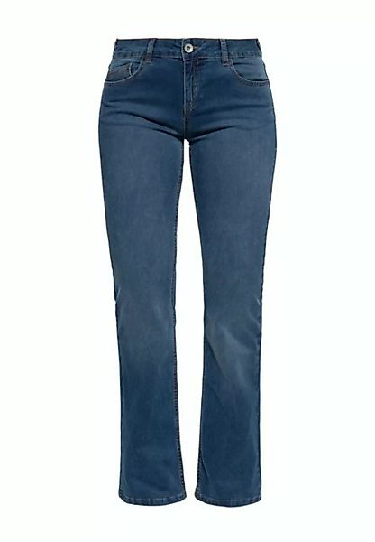 ATT Jeans Slim-fit-Jeans Brenda mit Schlag und dezneter Waschung günstig online kaufen