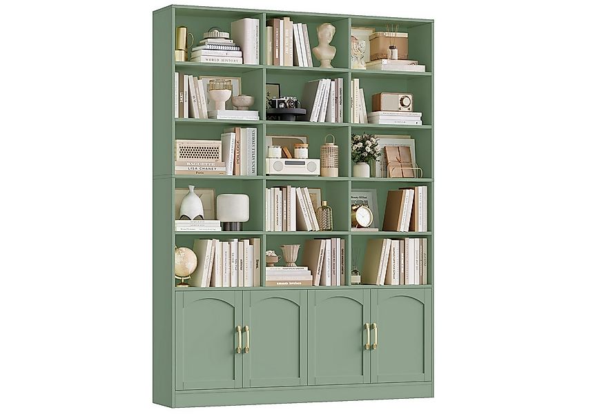Homfa Bücherregal 209cm Bücherschrank Hochschrank Raumteiler Standregal, mi günstig online kaufen
