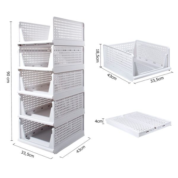 Zedelmaier Organizer Schrank-Organizer Kleiderschrank Schublade faltbare günstig online kaufen