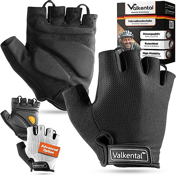 Valkental Fahrradhandschuhe Fingerlose Radhandschuhe für Herren günstig online kaufen
