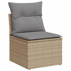 vidaXL Gartenlounge-Set 5-tlg. Garten-Sofagarnitur mit Kissen günstig online kaufen