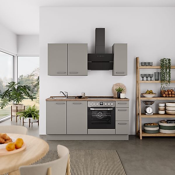 nobilia® Küchenzeile "Laser II", Ausrichtung wählbar, günstig online kaufen