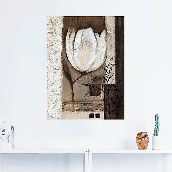 Artland Wandbild »Braune Tulpen II«, Blumen, (1 St.), als Leinwandbild, Wan günstig online kaufen