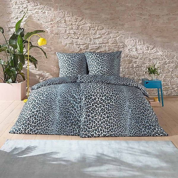 Estella Bettwäsche "Lionel" 3 tlg. Feinster Mako-Satin aus 100% Baumwolle günstig online kaufen