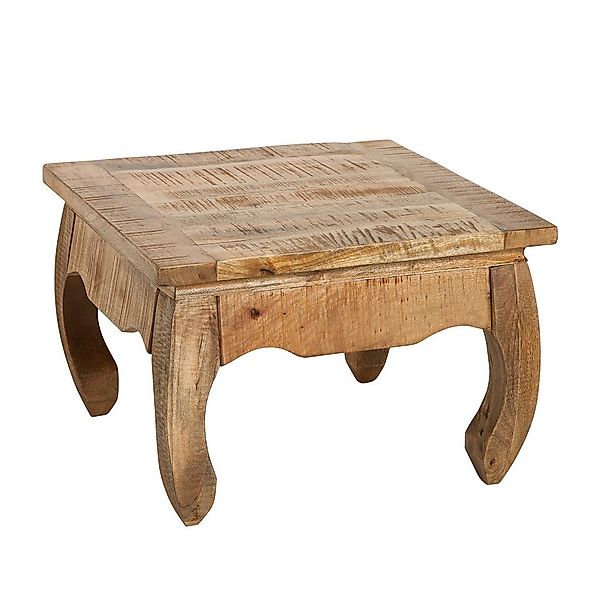 riess-ambiente Couchtisch OPIUM ANTIQUE 60cm natur, Wohnzimmer · Massivholz günstig online kaufen