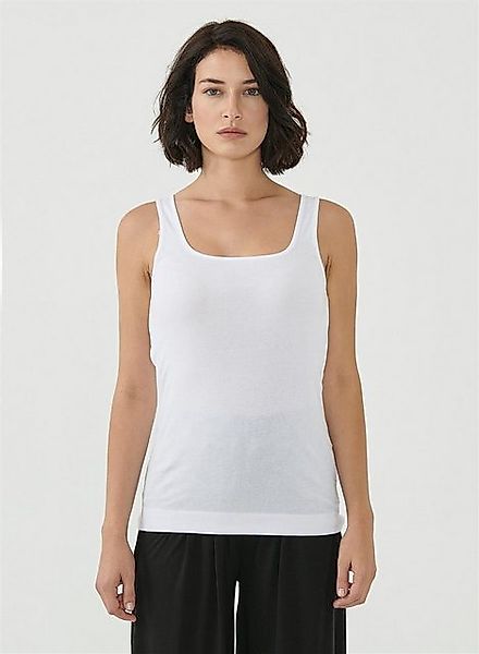 ORGANICATION 2-in-1-Top Women's Tank Top in White günstig online kaufen