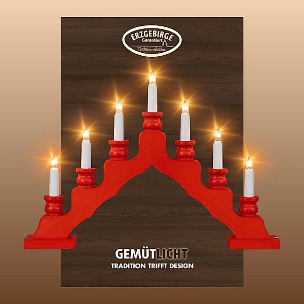 Weigla Lichterbogen Schwede, Weihnachtsdeko, Made in günstig online kaufen