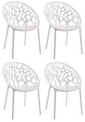 CLP Gartenstuhl Hope (4er Set), Kunststoff, günstig online kaufen