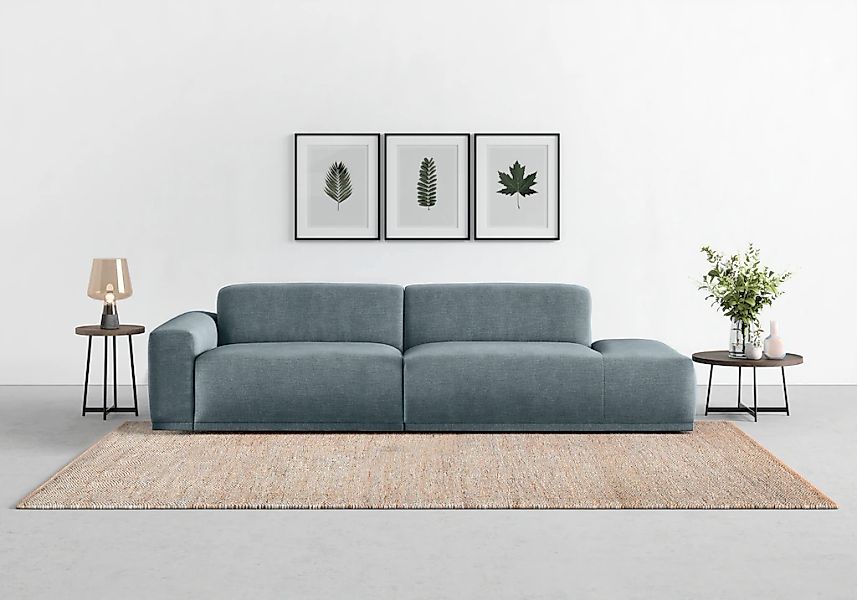 TRENDMANUFAKTUR Big-Sofa "Braga, mit hochwertigem Kaltschaum, Megasofa, in günstig online kaufen