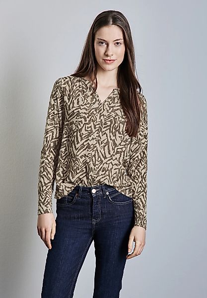 STREET ONE Blusenshirt mit grafischem Muster günstig online kaufen