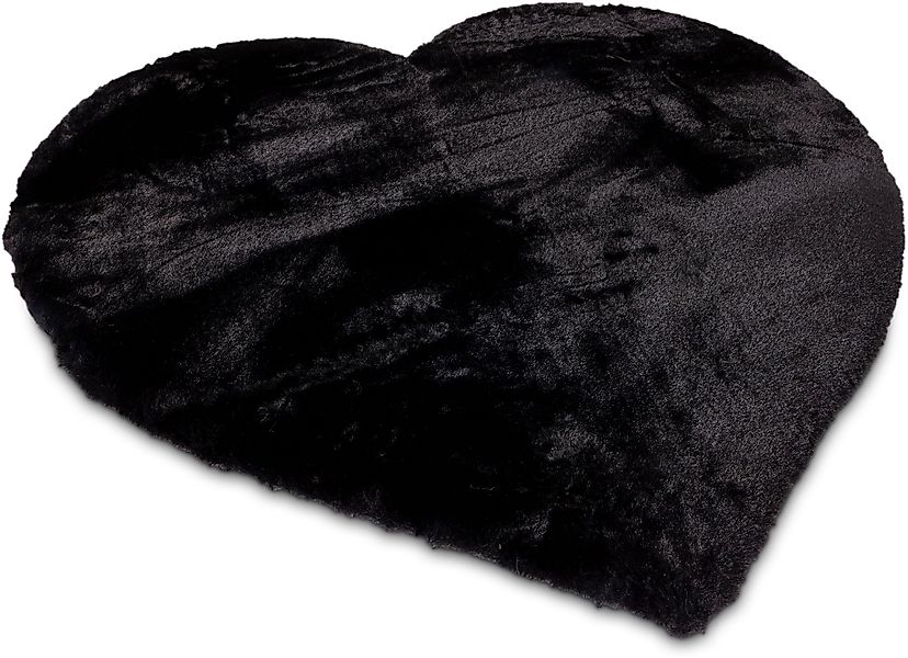 OTTO home Fellteppich »Guidel« herzförmig 30 mm Höhe Kunstfell, Kuscheltepp günstig online kaufen