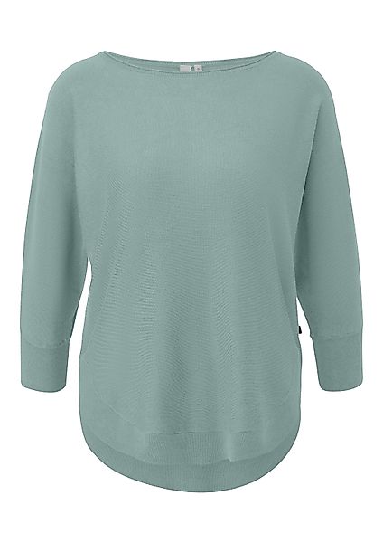 QS Longpullover Strickpullover Strickpullover mit Fledermausärmeln günstig online kaufen