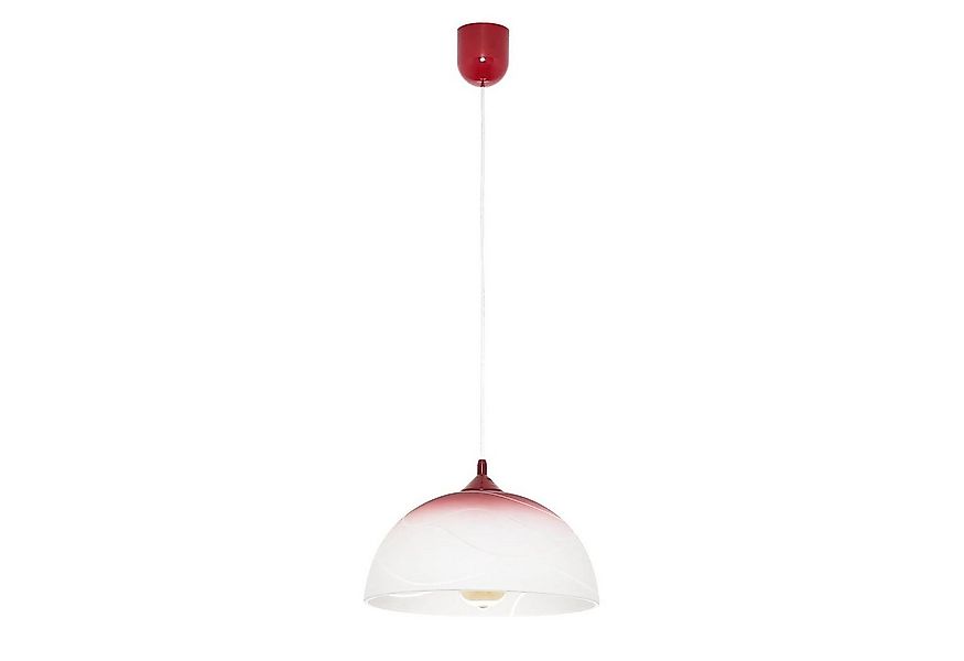 Licht-Erlebnisse Pendelleuchte ADANIA, ohne Leuchtmittel, Hängelampe Glas R günstig online kaufen