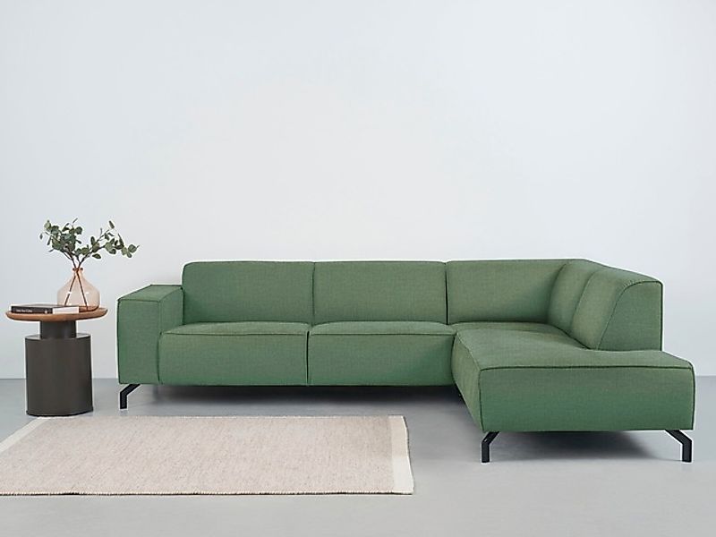 Places of Style Ecksofa »Lorcan, Breite 275 cm, weiches Sitzgefühl«, mit sc günstig online kaufen