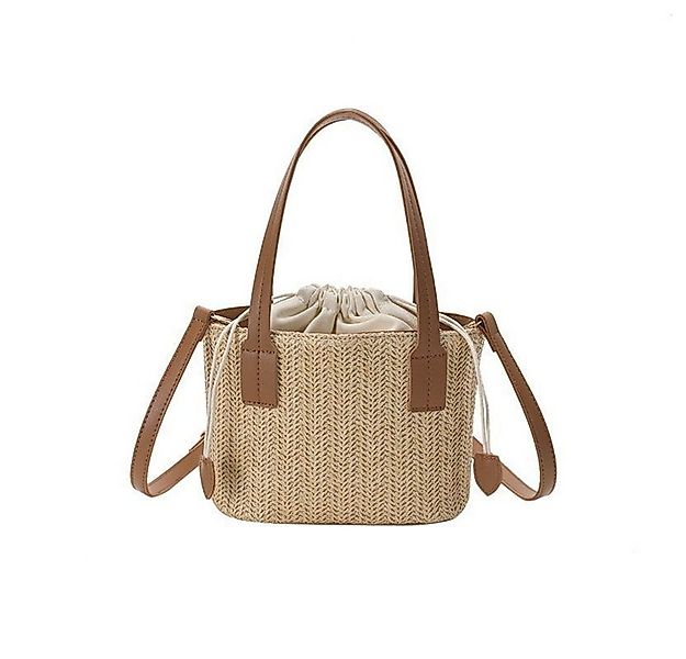 XDeer Korbtasche Korbtasche Strohtasche Damen,Schultertasche,Eimertasche St günstig online kaufen