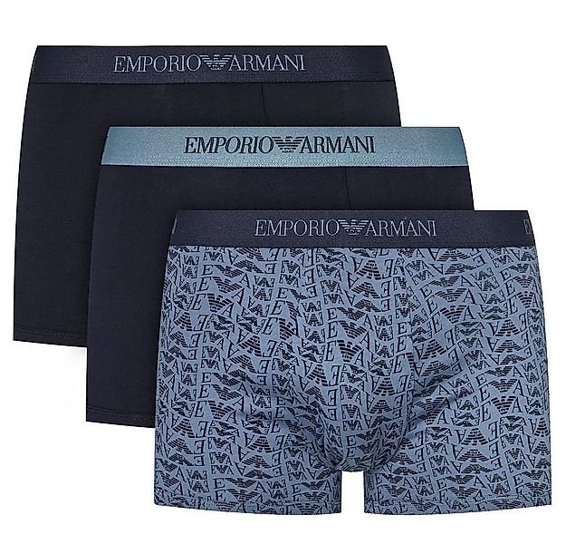 Emporio Armani Boxer 3 Pack Trunk Herren Boxer Unterwäsche 111625 4F722 755 günstig online kaufen