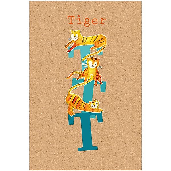 Komar Wandbild ABC Animal T 30 x 40 cm günstig online kaufen