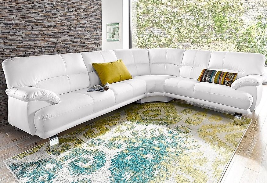 TRENDMANUFAKTUR Ecksofa "Cecilia in italienischem Design, modern und komfor günstig online kaufen