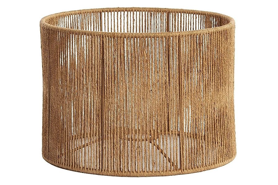 Light & Living Lampenschirm TOSSA, Braun, Jute Naturfaser, Ø 35 cm günstig online kaufen