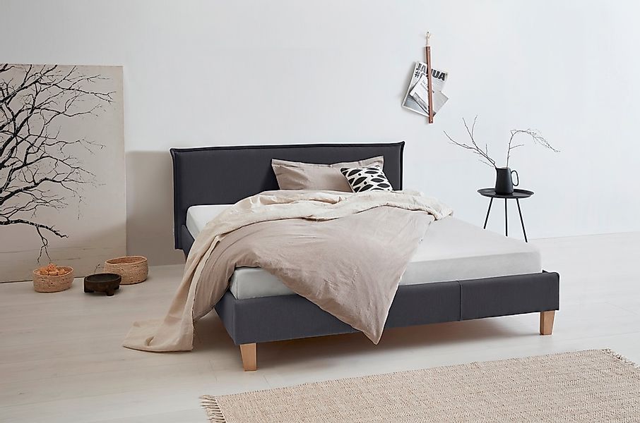 OTTO products Polsterbett "Heddi", in 5 Breiten: von 90cm-200cm, Biese am K günstig online kaufen