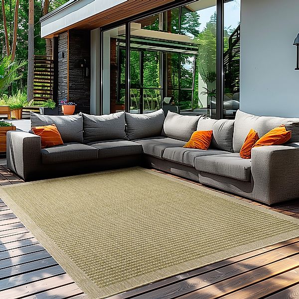 Teppium Outdoorteppich Unicolor - Einfarbig, Rechteckig, Höhe: 5 mm, Teppic günstig online kaufen