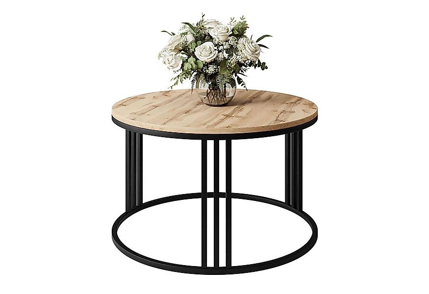 Lookway Couchtisch LORI LOFT mit Tischplatte in Holzdekor (1xCouchtisch), D günstig online kaufen