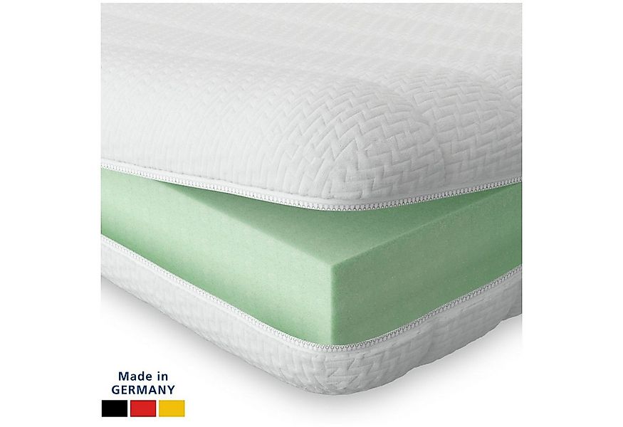 AM Qualitätsmatratzen, Topper weich, Komfortschaumtopper H2, Bezug waschbar günstig online kaufen