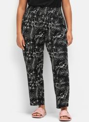 Sheego Jerseyhose Schlupfhose Innenbeinlänge ca.71 cm günstig online kaufen