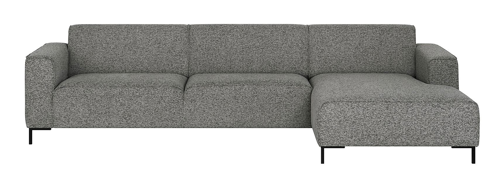 NADUVI Collection | Ecksofa Gionni rechts 3-Sitzer Chenille günstig online kaufen