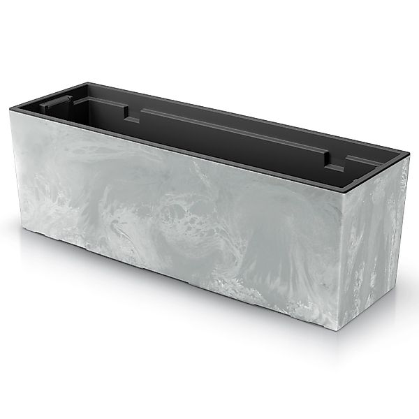 Prosperplast Pflanzkasten Urbi Beton Effect 12 L Hellgrau günstig online kaufen