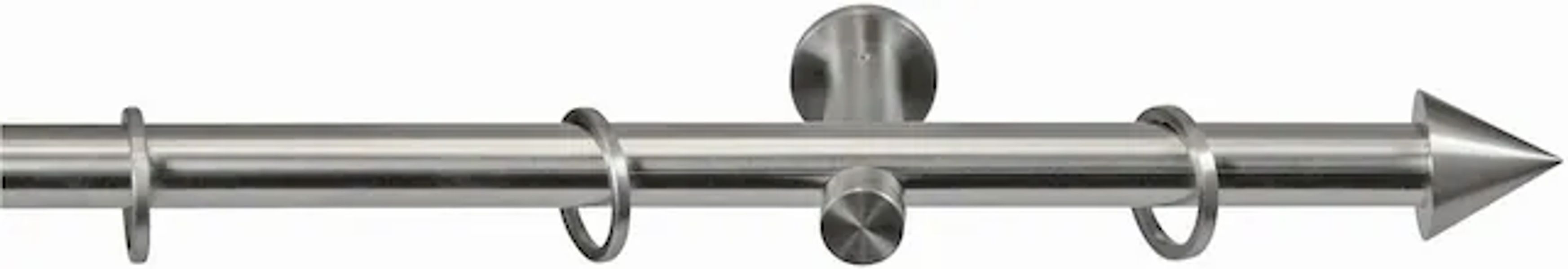 GARESA Gardinenstange »ORION« Ø 16 mm 1 läufig-läufig Wunschmaßlänge;Träger günstig online kaufen