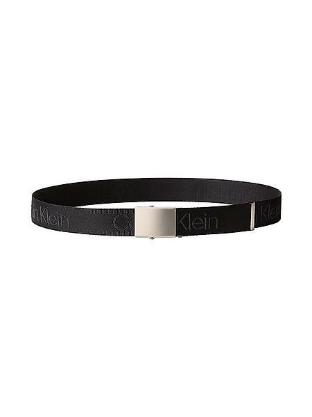 Calvin Klein Stoffgürtel LOGO WEBBING PLAQUE 38MM FIXED Größenverstellbar m günstig online kaufen