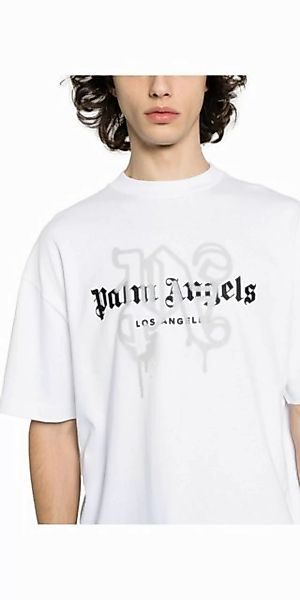 PALM ANGELS Print-Shirt Palm Angels Los Angeles Monogram Print T-Shirt Weiß günstig online kaufen