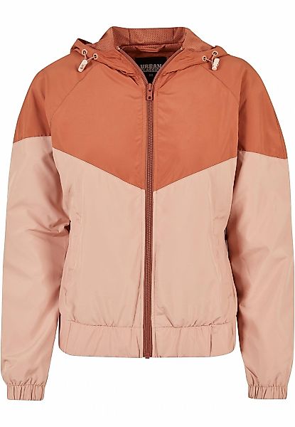 URBAN CLASSICS Anorak "Urban Classics Damen Ladies Arrow Windbreaker" 1 Stk günstig online kaufen