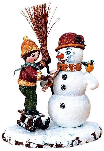Hubrig Volkskunst Zschorlau Erzgebirge Sammelfigur Hubrig Winterkinder Jung günstig online kaufen