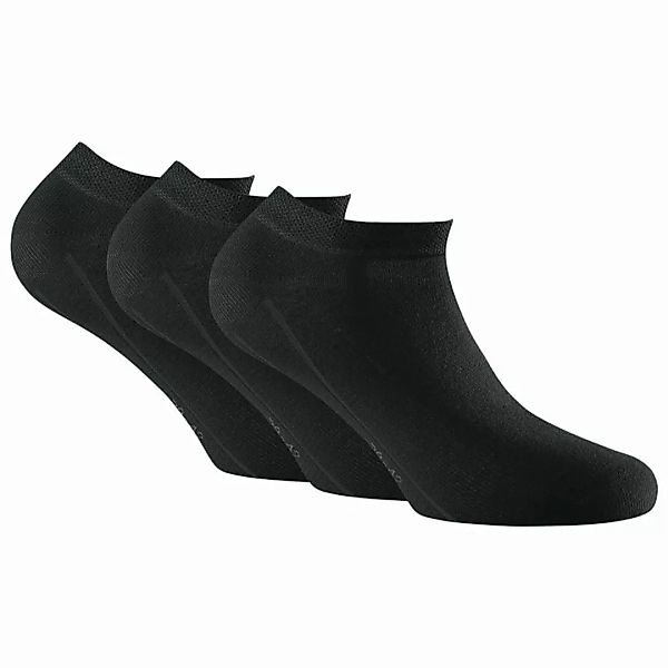 Rohner Basic 3er Pack Sneaker Socken, Invisible Sneakers, Unisex, Gr. 35-46 günstig online kaufen